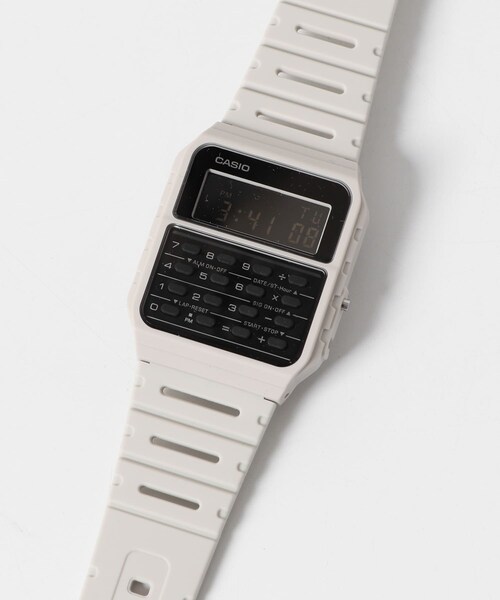 URBAN RESEARCH DOORS（アーバンリサーチドアーズ）の「CASIO　CA-53WF（アナログ腕時計・メンズ・BLACK/OLIVE/ECRU・FREE）」の6枚目の写真