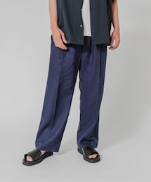 URBAN RESEARCH | LINEN WIDE EASY PANTS(その他パンツ)