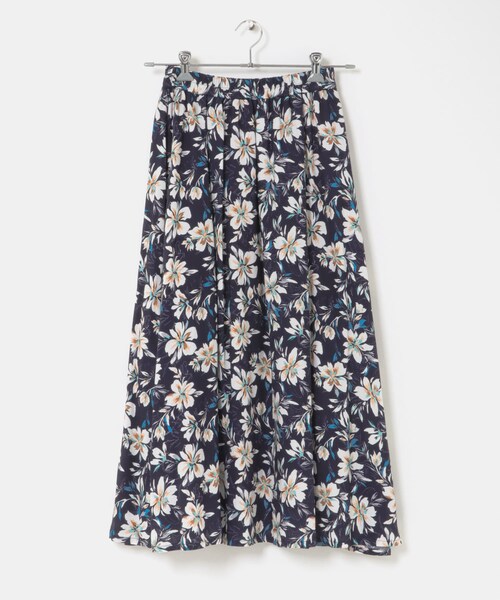 URBAN RESEARCH DOORS（アーバンリサーチドアーズ）の「レーヨンフラワープリントスカート（スカート・レディース・NAVY/BLACK・Free）」の20枚目の写真