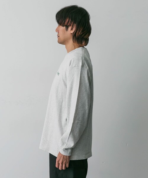 URBAN RESEARCH DOORS(アーバンリサーチドアーズ)の「L.L.Bean Union Long-Sleeve T-shirts(Tシャツ/カットソー・メンズ・F.Green/White/Birch/Navy/T.Charcoal・M/L/XL)」の12枚目の写真