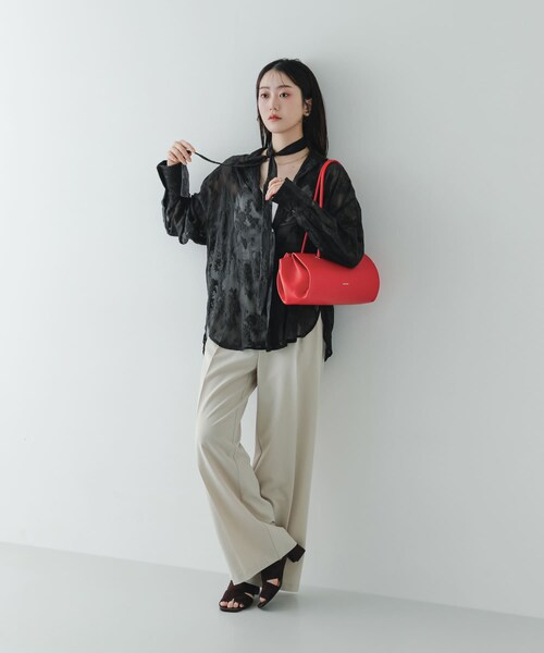 RODE SKO（ロデスコ）の「ADD CULUMN　PAGE BOSTON（ショルダーバッグ・レディース・RED/BLACK・-）」の18枚目の写真