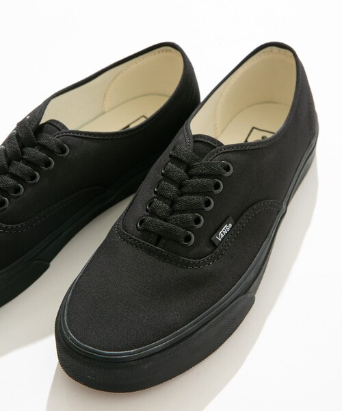 URBAN RESEARCH Sonny Label（アーバンリサーチサニーレーベル）の「VANS　UA AUTHENTIC（スニーカー・メンズ・BLACK・8/9/10）」の4枚目の写真