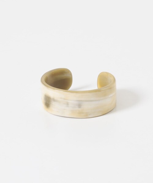 URBAN RESEARCH DOORS(アーバンリサーチドアーズ)の「バッファローバングル(ブレスレット・レディース・BROWN/NATURAL・One)」の6枚目の写真