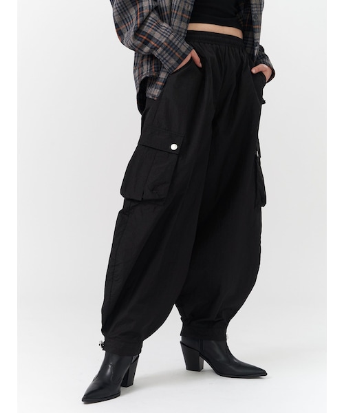Pameo pose 【TRAPEZE】NYLON SHAKA PANTS Pameo pose 【TRAPEZE】NYLON SHAKA PANTS