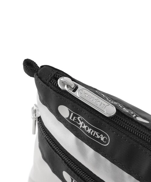 ADAM ET ROPE'（アダムエロペ）の「【LeSportsac for ADAM ET ROPE'】COSMETIC CLUTCH (SHINE/SOLID)（ポーチ・レディース・シルバー・F）」の11枚目の写真