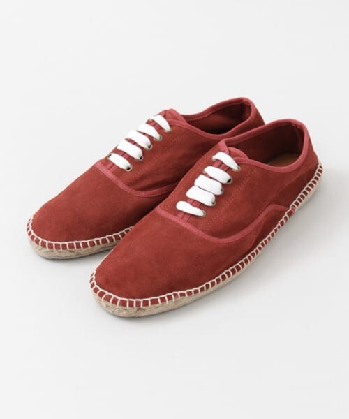 SENSE OF PLACE by URBAN RESEARCH(センスオブプレイスバイアーバンリサーチ)の「ジュートソールシューズ(スウェード)(その他シューズ・メンズ・RED/NAVY・S/M/L)」の3枚目の写真