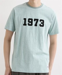 nissen | 綿天竺フロッキープリントTシャツ/アウトドアプロダクツ(Tシャツ/カットソー)