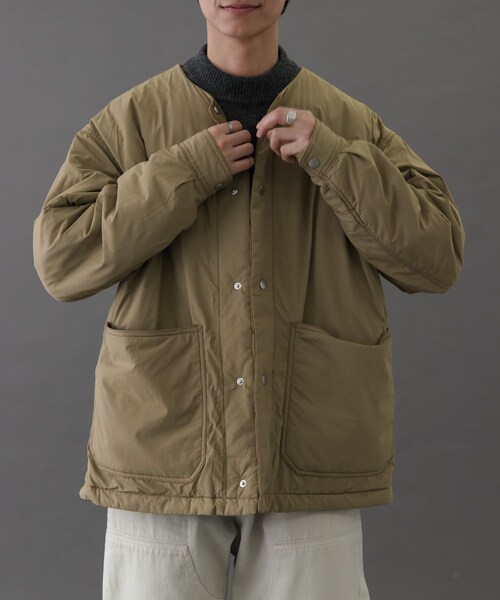 URBAN RESEARCH DOORS(アーバンリサーチドアーズ)の「FORK&SPOON SORONAリバーシブルブルゾン(ブルゾン・メンズ・BLACK/KHAKI/BEIGE・4/5)」の22枚目の写真