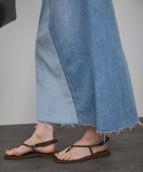 ADAM ET ROPE'（アダムエロペ）の「【RED CARD TOKYO（レッドカードトーキョー）】Vivan / ヴィヴァンデニムスカート（デニムスカート・レディース・ブルー系・0/1）」の7枚目の写真