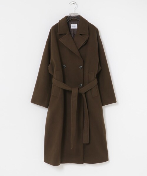 URBAN RESEARCH(アーバンリサーチ)の「スーパー140ウールチェスターコート(テーラードジャケット・レディース・BLACK/BROWN/BEIGE・36/38)」の2枚目の写真