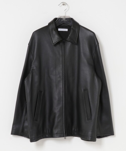 URBAN RESEARCH（アーバンリサーチ）の「LAMB LEATHER SPORTS JACKET（その他アウター・メンズ・BLACK・M/L）」の5枚目の写真