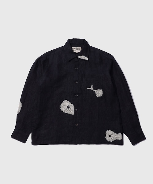 ADAM ET ROPE'(アダムエロペ)の「【Kartik Research/カルティック リサーチ】Repair Stitch Jacket(その他アウター・メンズ・ブラック・L/M)」の1枚目の写真