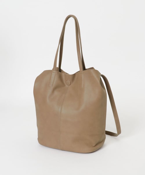 URBAN RESEARCH（アーバンリサーチ）の「Morphee　3WAY MEDIUM TOTE（トートバッグ・メンズ・GREIGE/BLACK/CAMEL/DARK CHOCO・FREE）」の17枚目の写真