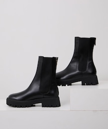 SALON adam et rope' | WS レザートラックソールサイドゴア(ブーツ)