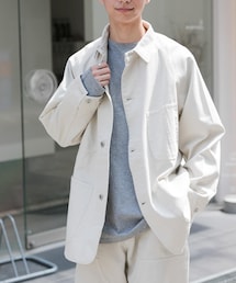 FORK&SPOON　ガーメントダイツイルカバーオール