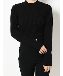 RESEXXY | デザインコンパクトニットトップス(ニット/セーター)