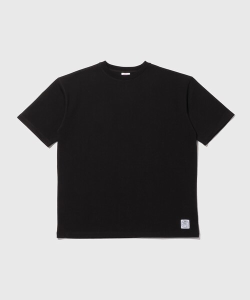 ADAM ET ROPE'(アダムエロペ)の「【Brooks Brothers/ブルックスブラザーズ】HW WOVEN LABEL SS TEE(Tシャツ/カットソー・メンズ・ブラック/ホワイト・L)」の3枚目の写真