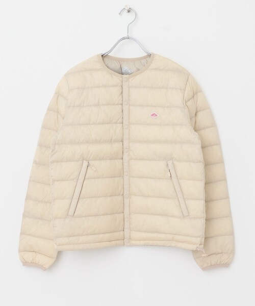 URBAN RESEARCH DOORS(アーバンリサーチドアーズ)の「DANTON INNERDOWN CREWNECK JACKET(その他アウター・レディース・BLACK/OYSTER WH/NAVY・S)」の1枚目の写真