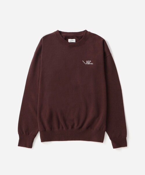 Saturdays NYC（サタデーズ ニューヨークシティ ）の「Bowery Loofah Collar Sweatshirt（スウェット・レディース・オフホワイト/ネイビー/ワイン・L/M/S/XL/XS/XXL）」の3枚目の写真