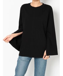 EVRIS | SLIT SLEEVE ロングTEE(Tシャツ/カットソー)