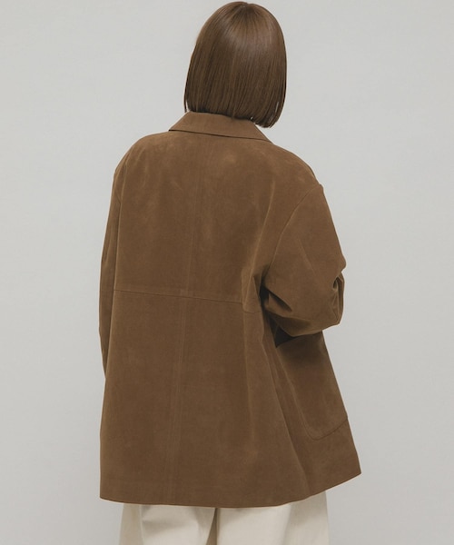 KBF（ケイビーエフ）の「パッチポケットテーラードジャケット（テーラードジャケット・レディース・D.BROWN/CAMEL/CAMEL2・one）」の11枚目の写真