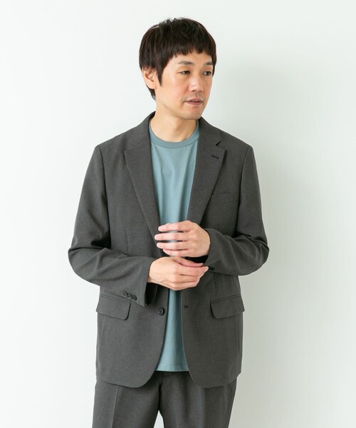 URBAN RESEARCH DOORS(アーバンリサーチドアーズ)の「LIFE STYLE TAILOR ファブリーズジャケット(テーラードジャケット・メンズ・GRAY/TAUPE/NAVY・S/M/L/XL)」の8枚目の写真
