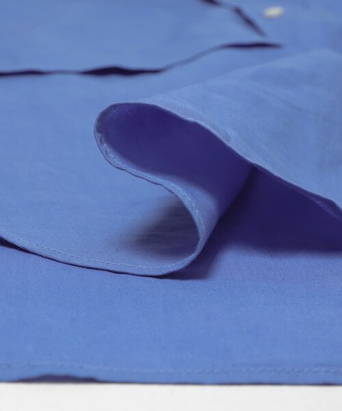 URBAN RESEARCH DOORS（アーバンリサーチドアーズ）の「STILL BY HAND　GARMENT-DYE OVER SHIRTS（シャツ/ブラウス・メンズ・SKY BLUE/ECRU/BLACK NAVY・46/48）」の10枚目の写真