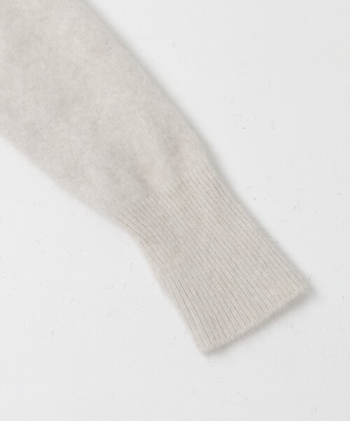 URBAN RESEARCH ROSSO（アーバンリサーチロッソ）の「ファーニットロングガウン（カーディガン/ボレロ・レディース・IVORY/BEIGE/BLACK・Free）」の12枚目の写真