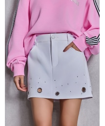 GYDA | bijouハトメスカートライクショートパンツ(スカート)