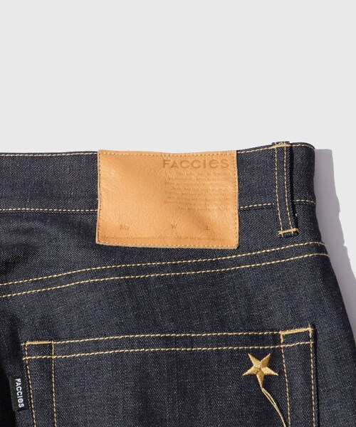 ADAM ET ROPE'(アダムエロペ)の「【FACCIES/ファッチーズ】RIGID LIGHT OZ DENIME FLARE PAMTS(デニムパンツ・メンズ・ネイビー・1/2)」の10枚目の写真