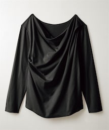 nissen | カシュクールカットソートップス＜大きいサイズ有＞(Tシャツ/カットソー)