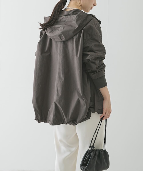 URBAN RESEARCH（アーバンリサーチ）の「コットンナイロンマウンテンパーカー（マウンテンパーカー・レディース・BLACK/CHARCOAL/BEIGE・FREE）」の19枚目の写真