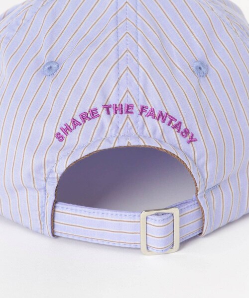 URBAN RESEARCH（アーバンリサーチ）の「Share the Fantasy　6 panel long brim cap（キャップ・メンズ・SAX×BROWN・FREE）」の9枚目の写真