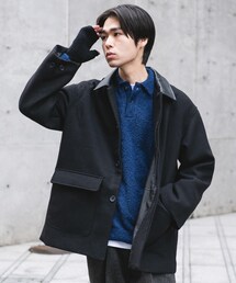 URBAN RESEARCH DOORS | ウールブレンドカバーオール(カバーオール)