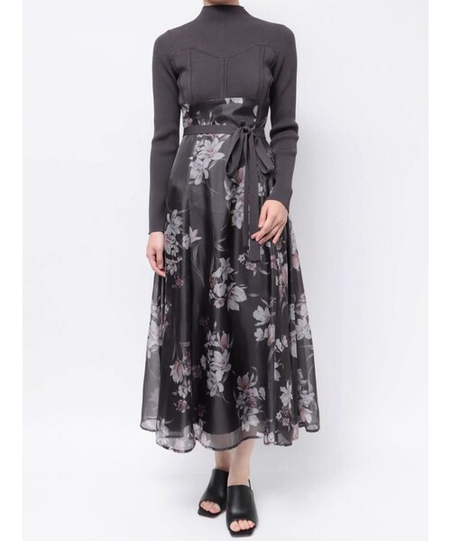 MERCURYDUO（マーキュリーデュオ）の「フラワードッキングコルセット