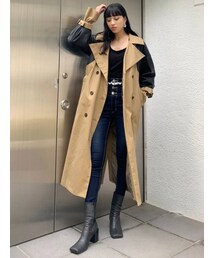 EMODA | ボレロドッキングトレンチコート(トレンチコート)