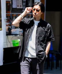 ITEMS URBANRESEARCH | 『セットアップ対応』吸水速乾 ドットメッシュ 半袖シャツ(シャツ/ブラウス)