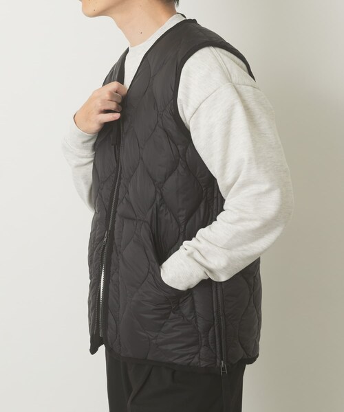 ITEMS URBANRESEARCH（アイテムズ アーバンリサーチ）の「TAION　Military Wzip Down Vest（その他アウター・メンズ・BLK/G.BEIGE/D.OLIVE/D.SAGE GRN/PAINT CAMO・M/L/XL）」の21枚目の写真