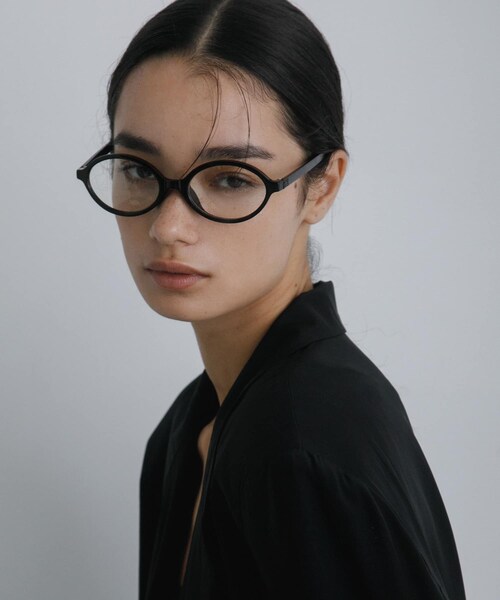 URBAN RESEARCH（アーバンリサーチ）の「decor『デコール』　Eyewear Round（メガネ・レディース・BROWN/KHAKI・-）」の4枚目の写真
