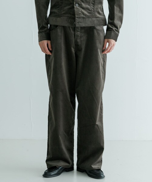URBAN RESEARCH（アーバンリサーチ）の「Scye　Corduroy Wide Leg Jeans（その他パンツ・メンズ・ブラウン・29/31）」の13枚目の写真