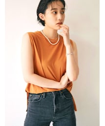 Ungrid | ウォッシュカラータンクトップ(Tシャツ/カットソー)