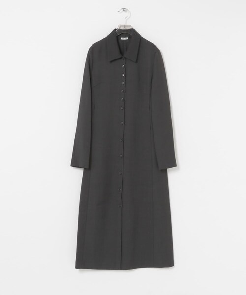 URBAN RESEARCH(アーバンリサーチ)の「RECTO SLIM FIT SHIRTS DRESS(ワンピース・レディース・C GREY・S)」の3枚目の写真
