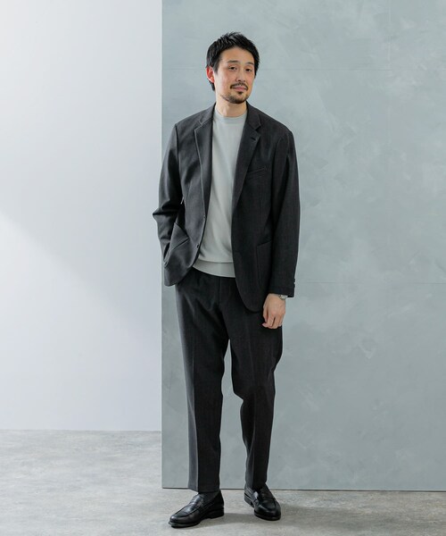 URBAN RESEARCH DOORS（アーバンリサーチドアーズ）の「LIFE STYLE TAILOR　ウールライクストレッチコンフォータブルパンツ（スラックス・メンズ・GRAY/NAVY/KHAKI・S/M/L/XL）」の7枚目の写真