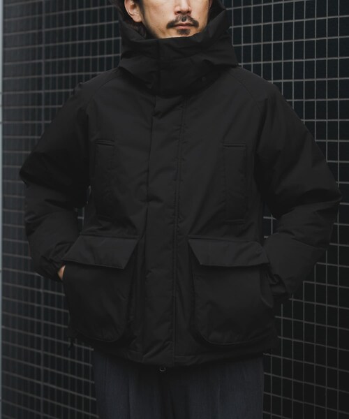 ITEMS URBANRESEARCH（アイテムズ アーバンリサーチ）の「THERMOLITEデタッチャブルフードジャケット（その他アウター・メンズ・L.KHK/NVY/BLK・M/L）」の7枚目の写真