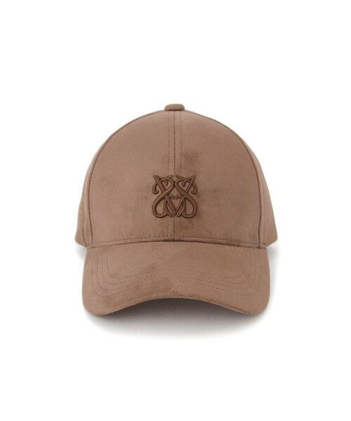 VIS（ビス）の「スエードロゴキャップ/追加（キャップ・レディース・チャコール/ブラウン/ピンク系・F）」の20枚目の写真