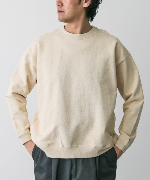 URBAN RESEARCH DOORS(アーバンリサーチドアーズ)の「Snow Peak Apparel Recycled Cotton Pullover(Tシャツ/カットソー・メンズ・M.GREY/BLACK/OATMEAL/BLUE・M/L/XL)」の22枚目の写真