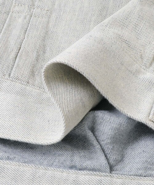 THE GOODLAND MARKET（ザグッドランドマーケット）の「Annaut　DAILY JEAN JACKET（デニムジャケット・メンズ・PASTEL IDG・S/M/L）」の7枚目の写真