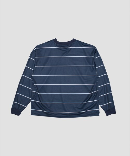 URBAN RESEARCH（アーバンリサーチ）の「LOTTO　BORDER LONG-SLEEVE GAME SHIRTS（Tシャツ/カットソー・メンズ・BLUE/NAVY・M/L/XL/XXL）」の6枚目の写真