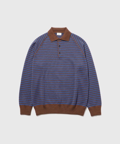 ADAM ET ROPE'（アダムエロペ）の「【GALLIA/ガッリア】GINSBERG（ポロシャツ・メンズ・ダークブラウン系・48/50/52）」の2枚目の写真