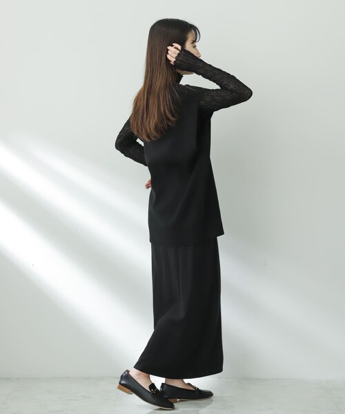 SENSE OF PLACE by URBAN RESEARCH(センスオブプレイスバイアーバンリサーチ)の「スリットペンシルスカート(スカート・レディース・GREIGE/BLACK/BROWN・S/M)」の12枚目の写真